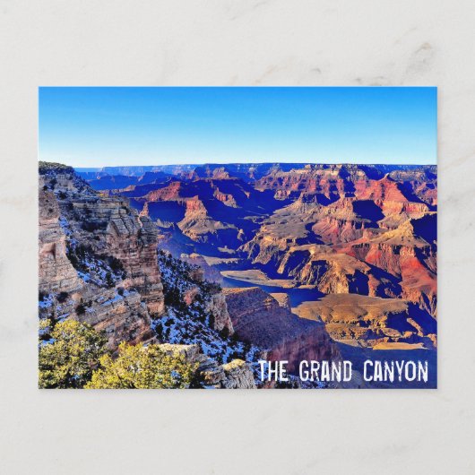 Die Postkarte des Grand Canyon (Vorderseite)