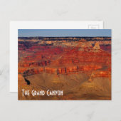 Die Postkarte des Grand Canyon (Vorne/Hinten)