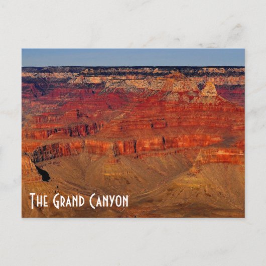 Die Postkarte des Grand Canyon (Vorderseite)