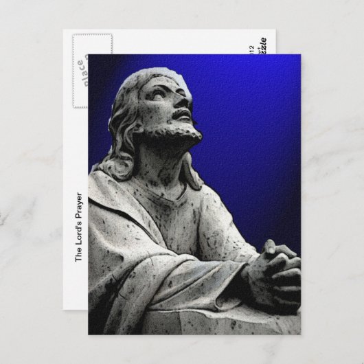 Die Postkarte des Herrn (Vorne/Hinten)