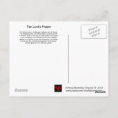 Die Postkarte des Herrn (Rückseite)