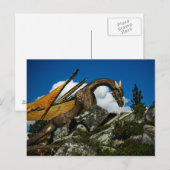 Die Postkarte des Hügels hoch (Vorne/Hinten)