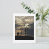 Die Postkarte des Hundes (Stehend Vorderseite)