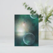 Die Postkarte des Kosmos (Stehend Vorderseite)