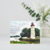 Die Postkarte des Leuchtturms (Stehend Vorderseite)