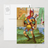 Die Postkarte des Narren (Vorne/Hinten)