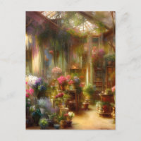 Die Postkarte Florist Shop