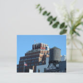 Die Postkarte für das Gebäude der alten Hafenbehör (Stehend Vorderseite)
