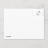 Die Postkarte für das Hochzeitdatum gerettet (Rückseite)