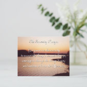 Die Postkarte für das ruhige Gebet (Stehend Vorderseite)