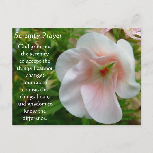 Die Postkarte für das Stille Gebetsgebet (Vorderseite)