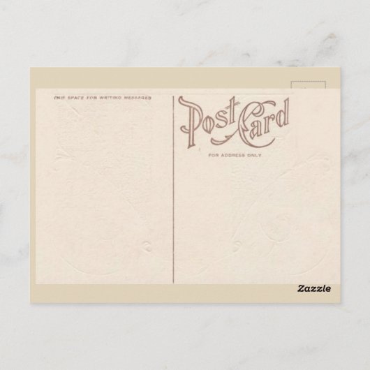 Die Postkarte für das Viktorianische dumme Tarot (Rückseite)