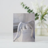 Die Postkarte für den Angel niemals allein abwisch (Stehend Vorderseite)