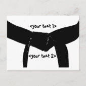 Die Postkarte für die Kampfkunst (Vorderseite)