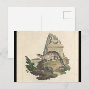 Die Postkarte Mongolen und Ägyptens
