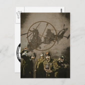 die Postkarte "RICHTIGE BROTHERS" (Vorne/Hinten)