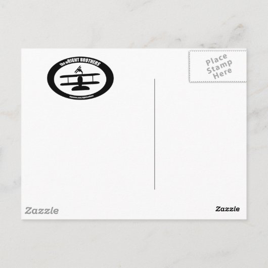 die Postkarte "RICHTIGE BROTHERS" (Rückseite)