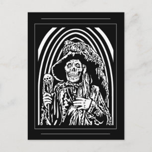 Die Postkarte "Roter Tod"