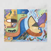 Die Postkarte Sonoric Pluck (Vorderseite)