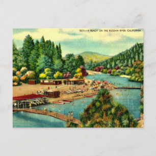 Die Postkarte vom Russian River Bathing Beach