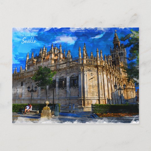 Die Postkarte von Sevilla (Vorderseite)