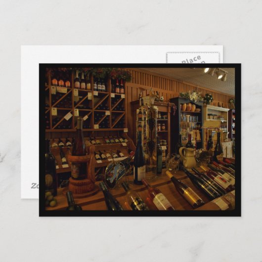 Die Postkartenstelle Postkarte (Vorne/Hinten)