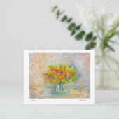 Die Posy Postkarte (Stehend Vorderseite)