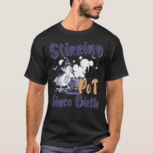 Die Pot seit der Geburt Halloween Kostüm winden T-Shirt (Vorderseite)