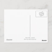 Die Potholes Postkarte (Rückseite)
