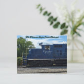 Die Potomac Eagle Scenic Railroad Postkarte (Stehend Vorderseite)