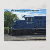 Die Potomac Eagle Scenic Railroad Postkarte (Vorderseite)