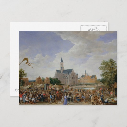 Die Potters-Messe in Gent Postkarte (Vorne/Hinten)