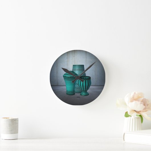 Die Potters Runde Wanduhr (Zuhause)