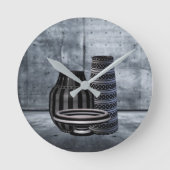 Die Potters Runde Wanduhr (Vorderseite)
