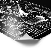 Die Pour over Coffee Tarot Card Fotodruck (Ecke)