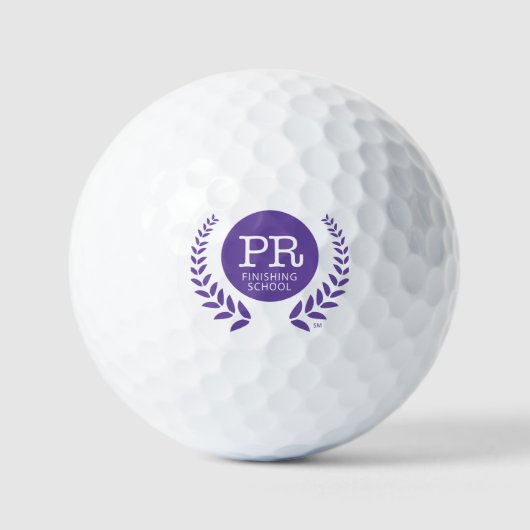 Die PR-Abschlussschule Golfball (Vorderseite)