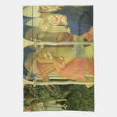 Die Prado-Ankündigung von Fra Angelico Geschirrtuch (Vertikal)