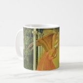 Die Prado-Ankündigung von Fra Angelico Kaffeetasse (Vorderseite Links)