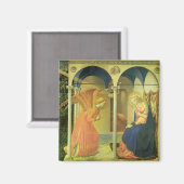 Die Prado-Ankündigung von Fra Angelico Magnet (Vorderseite/Rückseite)