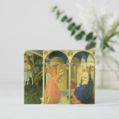 Die Prado-Ankündigung von Fra Angelico Postkarte (Stehend Vorderseite)