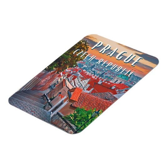 Die Prager Schönheit Magnet (Linke Seite)