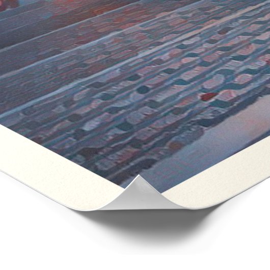 Die Prager Schönheit Poster (Ecke)