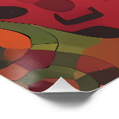 Die praktische Abstraktion - Ken Gage Art Poster (Ecke)