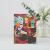 Die praktische Abstraktion - Ken Gage Art Postkarte (Stehend Vorderseite)