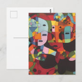 Die praktische Abstraktion - Ken Gage Art Postkarte (Vorne/Hinten)