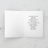 Die Prämie von Kwanzaa Feiertagskarte (Innenseite)