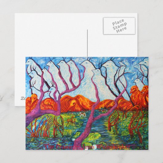 Die Prärie POSTCARD Postkarte (Vorne/Hinten)