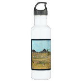 Die Prärienländer von South Dakota Edelstahlflasche (Vorderseite)