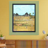 Die Prärienländer von South Dakota Leinwanddruck (Insitu (Wohnzimmer))