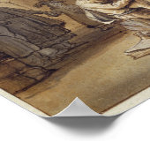 Die Präsentation Christi im Tempel Poster (Ecke)